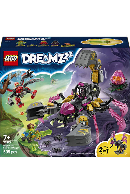 LEGO ® DREAMZzz™ Kabus Akrep Kazıcı 71513 – 7+ Yaratıcı Oyuncak