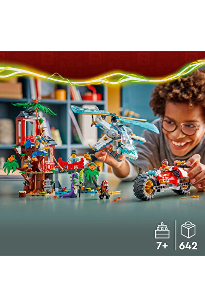 LEGO ® NINJAGO® Ninja Aracı Ağaç Ev Savaşı 71857 - 7+ Yaratıcı