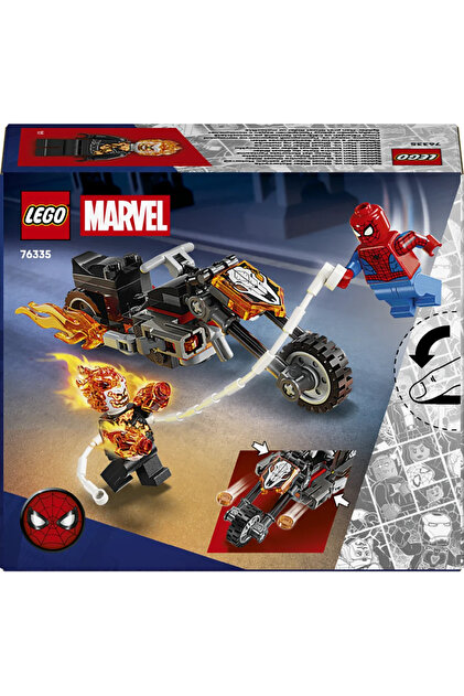 LEGO ® ǀ Marvel Örümcek Adam vs. Ghost Rider Motosikleti 76335 - 6