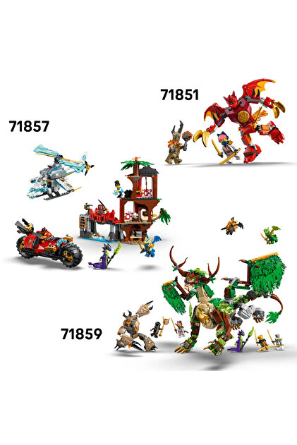 LEGO ® NINJAGO® Jay'in Dönüşen Arabası 71856 - 8+ Yaratıcı Oyuncak