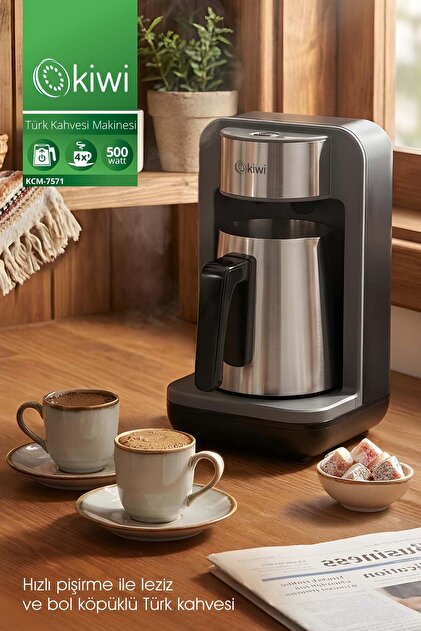 Kiwi Orginal Otomatik Türk Kahve Makinesi Kcm-7571 - Fiyatı, Yorumları