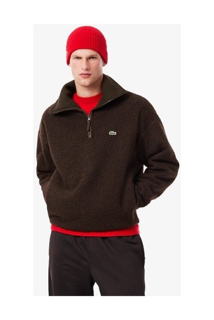 Hochwertiger Polar-Fleece-Pullover mit Reißverschluss am Hals