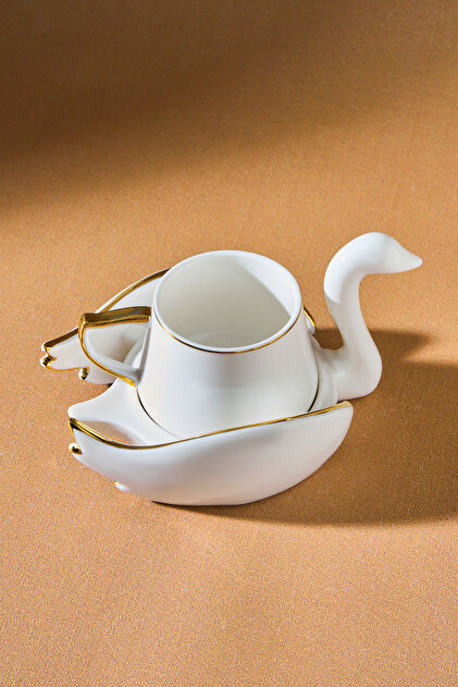 Karaca Swan 2-Person Coffee Cup Set 70 ml- Trendyol