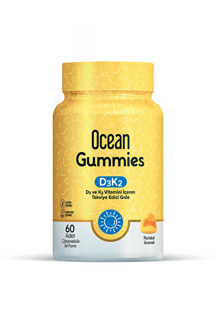 Orzax Ocean Gummies D3 K2 Vitamini 60 Adet - Fiyatı, Yorumları