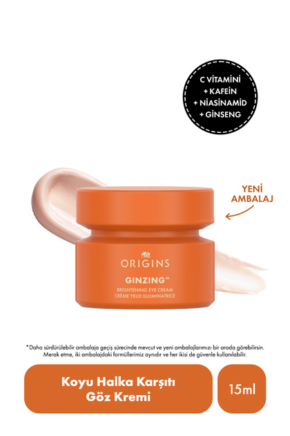 Origins C Vitamini & Niasinamid Içeren Ginzing™ Canlandırıcı Göz
