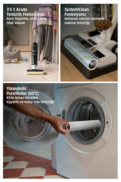 Karcher FCV 4 Islak Kuru Dikey Süpürge - Fiyatı, Yorumları