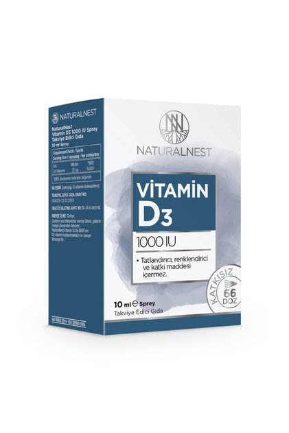 Vitamin D3 1000 IU Sprey — 10 Ml