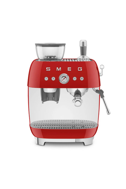 Kırmızı Öğütücülü Espresso Kahve Makinesi Egf03rdeu