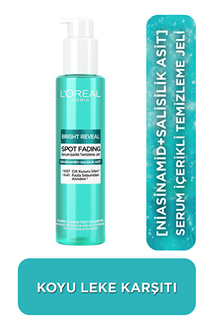Bright Reveal Cilt Kusuru İzi Karşıtı, Serum İçerikli Temizleme Jeli Niasinamid+Salisilik Asit 150ml