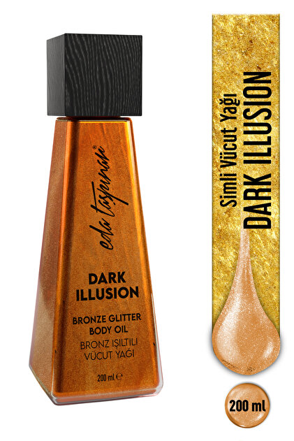 Eda Taşpınar Simli Vücut Yağı Dark Illusion - 200 ml (EGX89