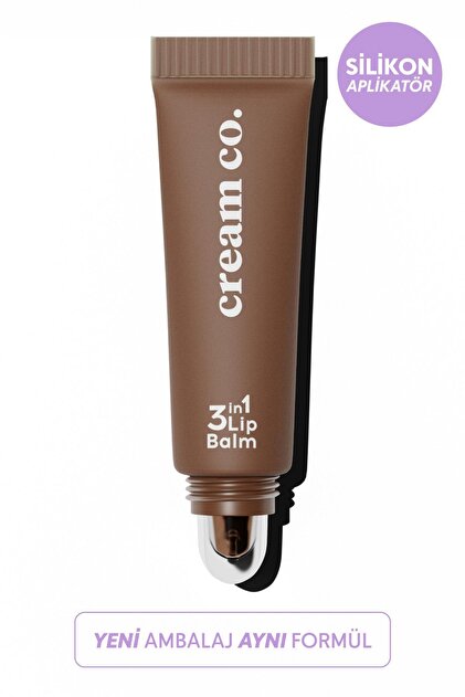 Cream Co. Nemlendirici Parlatıcı 3in1 Lip Balm | Dudak Bakım