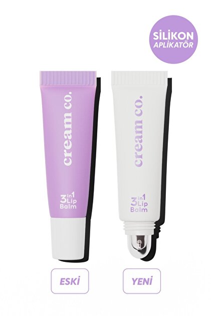 Cream Co. Nemlendirici Parlatıcı 3in1 Lip Balm | Dudak Bakım