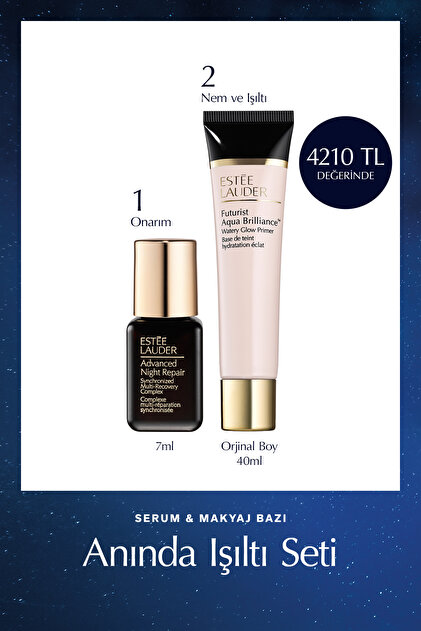 Estee Lauder Anında Işıltı Seti - Advanced Night Repair Serum 7ml