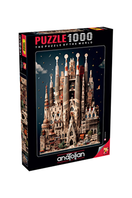 Anatolian Puzzle 1000 Parça Yapboz Puzzle - Amsterdam Starry Night