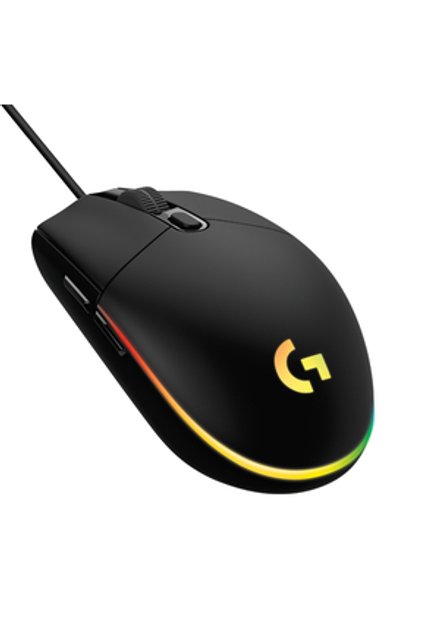 G G102 LIGHTSYNC RGB Aydınlatmalı 8000 DPI Kablolu Oyuncu Mouse, Siyah 910-005823