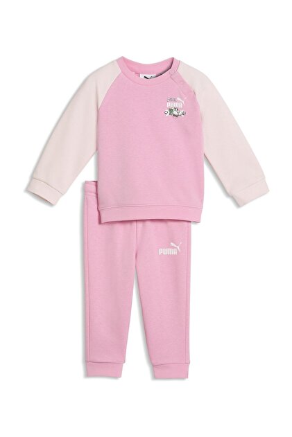 Jugend, Kleinkind, Vorschule; Männlich, Weiblich; Strickanzüge; Regulär-Langarm; Rosa; Puma Shuffle; 62