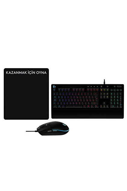 logitech G102 Oyuncu Mouse ve G213 Oyuncu Klavyesi Seti (Mouse Pad