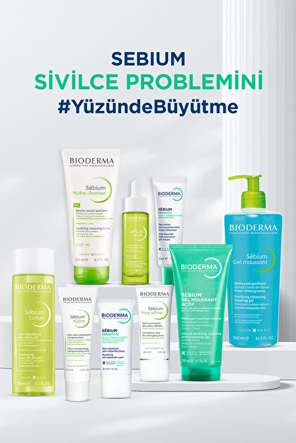 【値下げしました】HGHクリーム　viiva BioDerma Actives Bioderma Sebium Sensitive Hassas ve Akne Eğilimli Ciltler