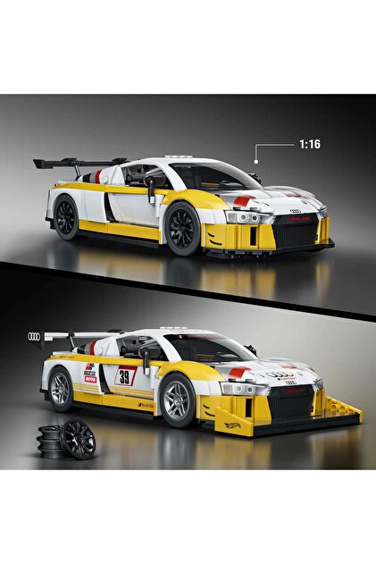 Brick Shop Mattel Hot Wheels '15 Audi R8 LMS yapı oyuncağı seti