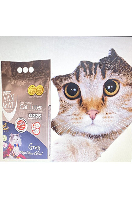 Bentaş Van Cat Grey Aktif Karbonlu Topaklaşan Kedi Kumu 10l (8,5