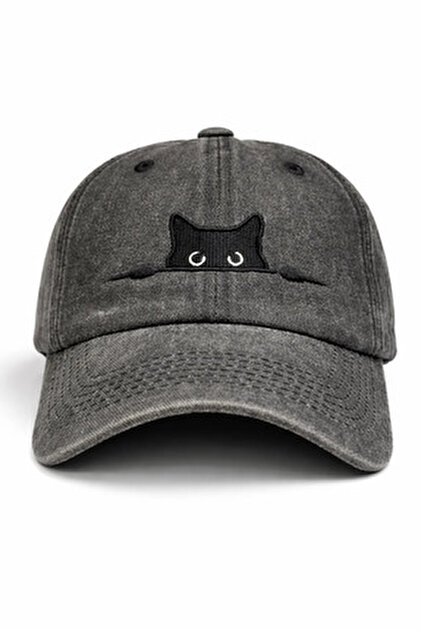 CAP BROS Hey Embroidered Trouble Cap Hat- Trendyol