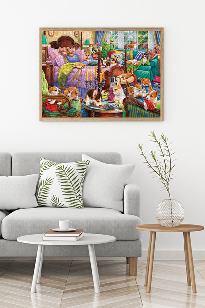 Anatolian Puzzle Pigiama Party - 1000 Pezzi, Dimensioni 66x48 Cm, Supporto Pezzi Persi - 4