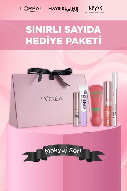 Makyaj Favorilerinden Oluşan Hediye Kutusu
