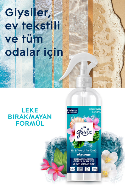 Ev ve Tekstil Spreyi Okyanus 450 ml, Leke Bırakmaz