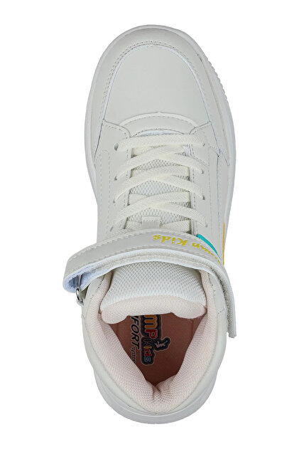 Jump 29185 Boğazlı Sneaker Ortopedik Çocuk Spor Ayakkabı BEYAZ