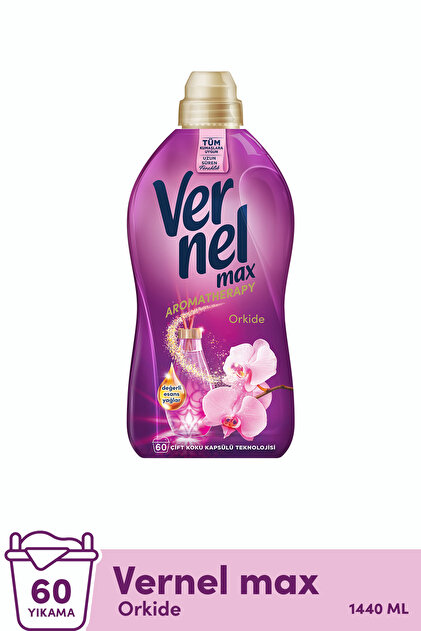 Max Konsantre Çamaşır Yumuşatıcısı 1440ml (60 YIKAMA) Orkide