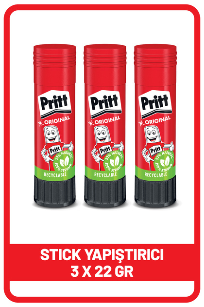 Stick Yapıştırıcı 22 Gr 56102 - 3 Adet