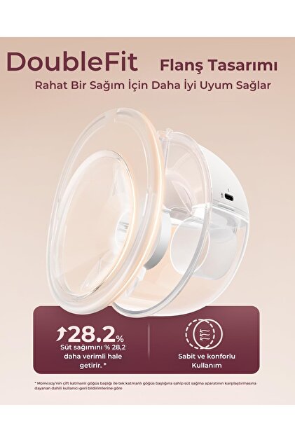 PEACEMINUSONE PMO RING #2 M Mサイズ 巾着付き Momcozy M5 Kablosuz Göğüs Pompası (Çiftli) - Fiyatı, Yorumları