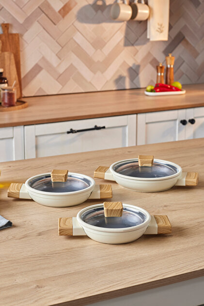Karaca Swiss Crystal Creamy Wood 6 Parça Sahan Seti - Fiyatı