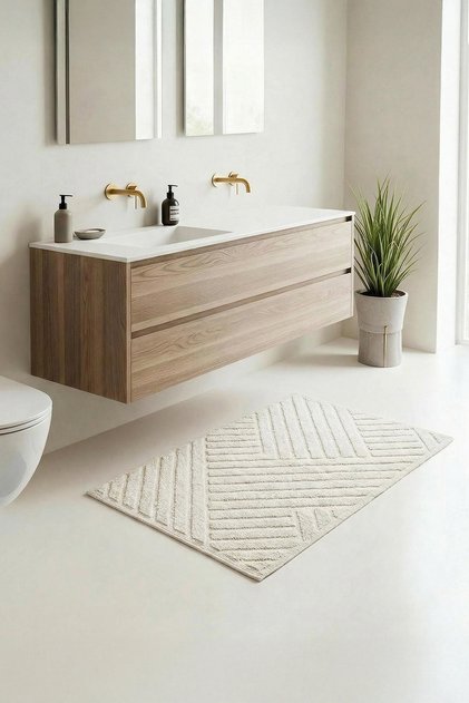 Einzelnes Badezimmermatte mit Bögen 60x100cm TPHSS26BPS00003