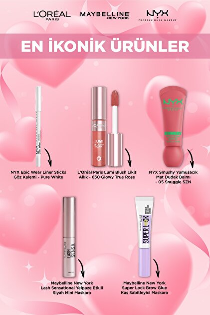 L'Oreal Paris Makyaj Favorilerinden Oluşan Hediye Kutusu - Fiyatı