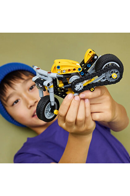 LEGO Lego ® Technic yellow motorcycle 42225 - 7+ building set for