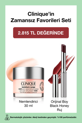Clinique Moisture Surge™ 3'lü Glow Nemlendirici Seti - Fiyatı