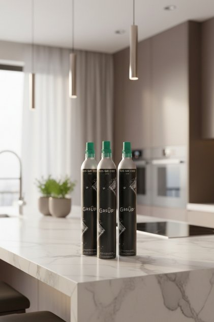 GASUP 425GR 3'lü CO2 Soda Makinesi Tüpü x3