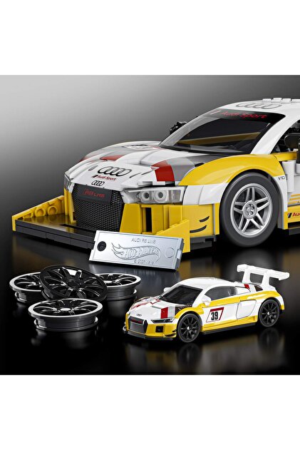 Brick Shop Mattel Hot Wheels '15 Audi R8 LMS yapı oyuncağı seti