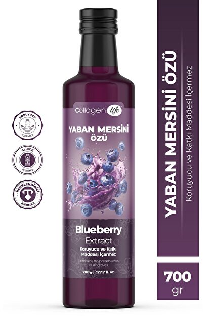 Collagen Life Yaban Mersini Özü Bluberry Extract 700g - Fiyatı