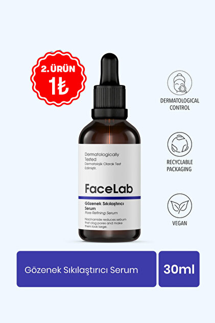 【かみむら】Gran NINE FaceSlimBooster Serum FaceLab Gözenek Sıkılaştırıcı Görünüm Destekli Serum – Niacinamide