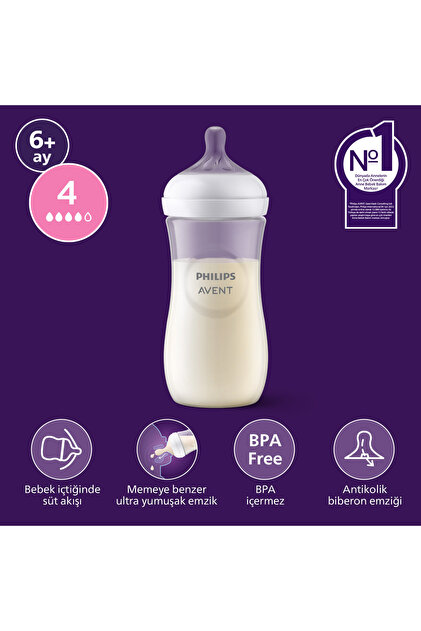 Philips Avent Mavi Natural Pp Biberon 260 ml Scf695/17 - Fiyatı