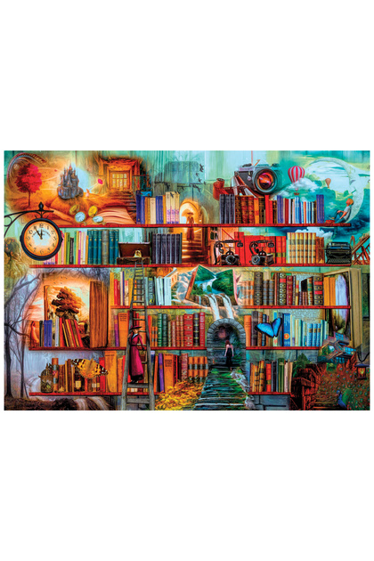 Anatolian Puzzle 3000 Parça Yapboz Puzzle - Gizemli Kitaplık 4918