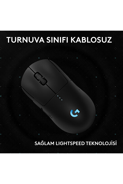 logitech G PRO 2 LIGHTSPEED HERO 2 32K DPI Sensör PC/Mac için