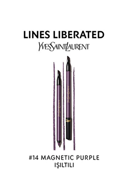 Yves Saint Laurent Lines Liberated Suya Dayanıklı Göz Kalemi 08