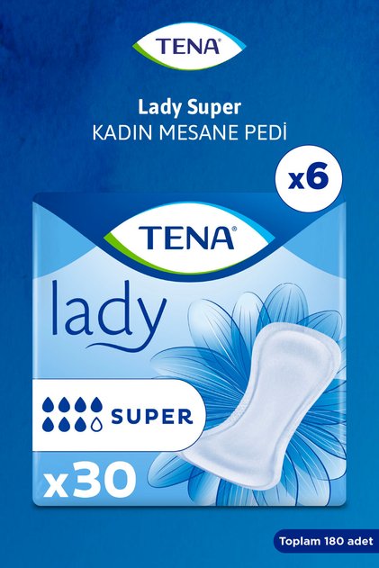 Lady Super Mesane Pedi 5 Damla - 30'lu 2 Paket (60 Adet)