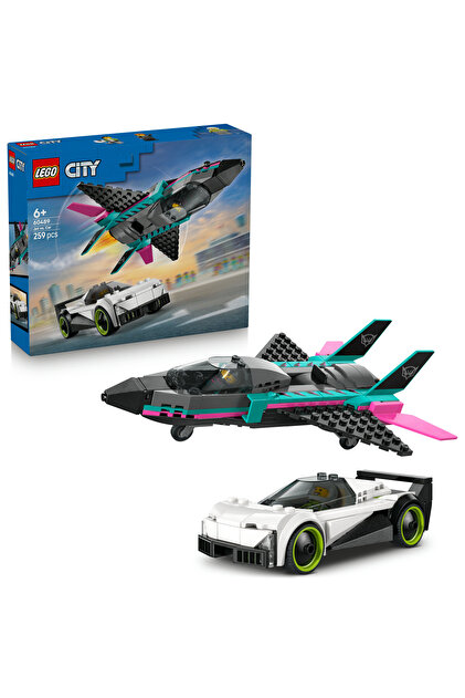LEGO ® City Jet, Arabaya Karşı 60489 - 6+ Yaratıcı Oyuncak Yapım