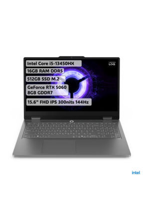 LENOVO LOQ Ryzen 7-7435HS 32GB DDR5 512GB SSD RTX4060 8GDDR6 15.6