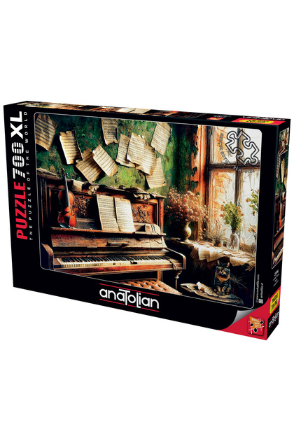 PP-「P」 4枚 Anatolian Puzzle 700 XL Parça Yapboz Puzzle - Antika Piyano 2704