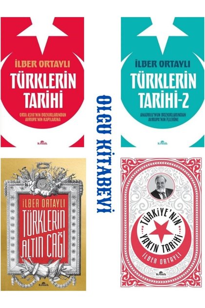 Türklerin Altın Çağı - Türkiye'nin Yakın Tarihi - Türklerin Tarihi /4 kitap set- İlber Ortaylı